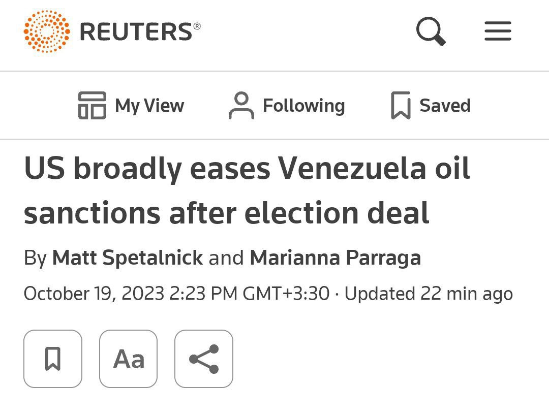 نفت ونزوئلا رویترز