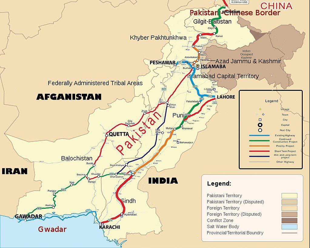 کریدور چینی CPEC